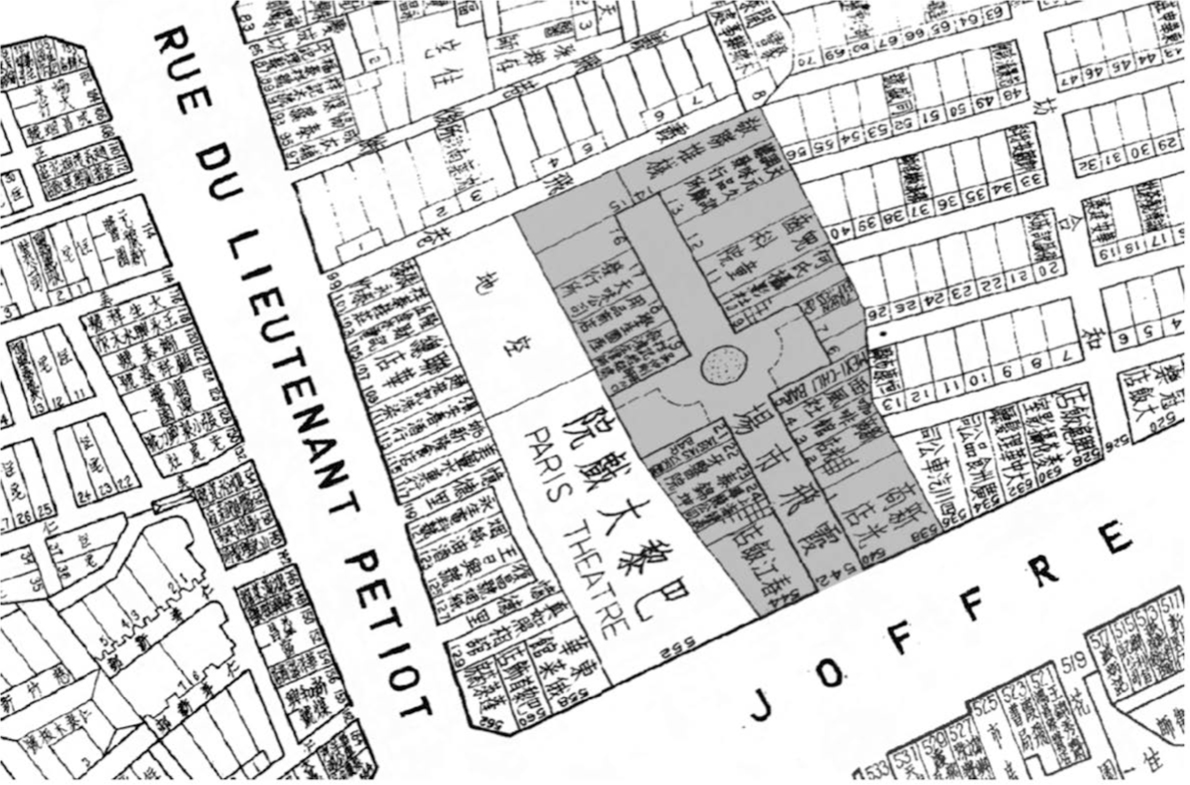 Map of Joffre Arcade Source Shanghai Commercial Atlas 1939 Shading by - photo 5