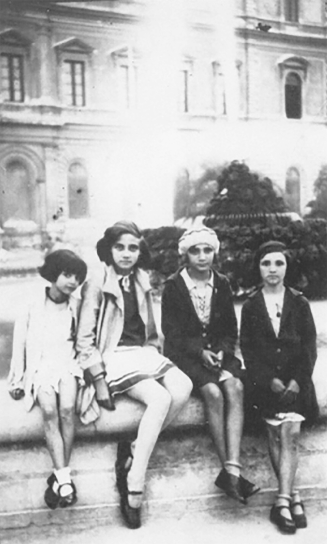 Ilia far left with her sisters Bari Apulia Italy c 1927 Prologue You - photo 8