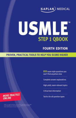 Kaplan Kaplan Medical USMLE Step 1 Qbook