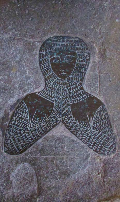 20 One of the oldest brasses in Englandan unknown knight in Croft church - photo 22
