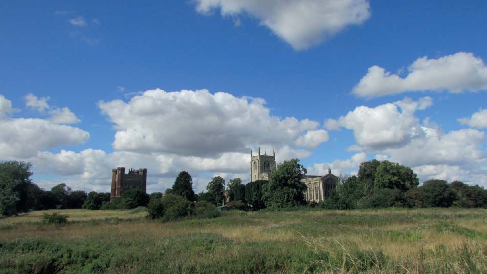 5 Tattershall Castle and church seen from the banks of the Bain 6 - photo 7