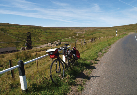 Downhill past Grove Rake Mine along Redburn Edge the finest downhill section on - photo 13