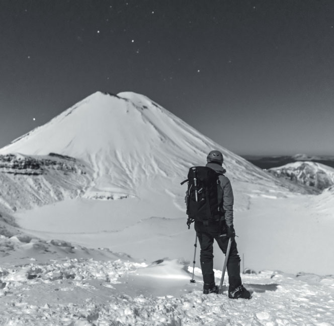Taking in the stars and snow on a night-time traverse of the Tongariro Alpine - photo 4