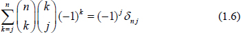 where nj is the Kronecker symbol The inversion formula 14 follows from - photo 13