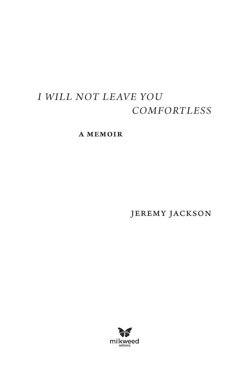 Table of Contents Also by Jeremy Jackson In Summer Life at These - photo 2