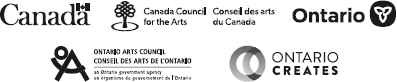 We acknowledge the support of the Canada Council for the Arts and the Ontario - photo 3