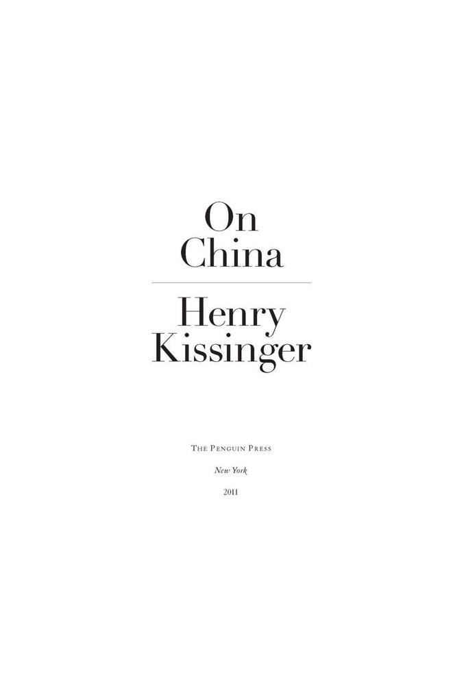 Table of Contents ALSO BY HENRY KISSINGER A World Restored Metternich - photo 2