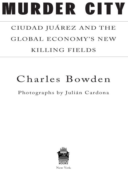 Table of Contents Also by Charles Bowden Killing the Hidden Waters - photo 1