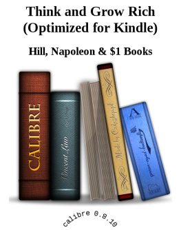 Napoleon Hill Think and Grow Rich! - Latest edition 2010!