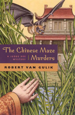 Robert van Gulik The Chinese Maze Murders