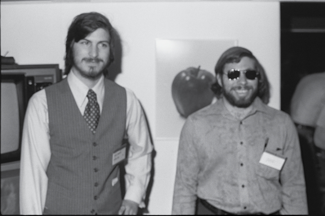 Steve Jobs left and Steve Wozniak co-founded Apple Computers in 1976 Apple - photo 4
