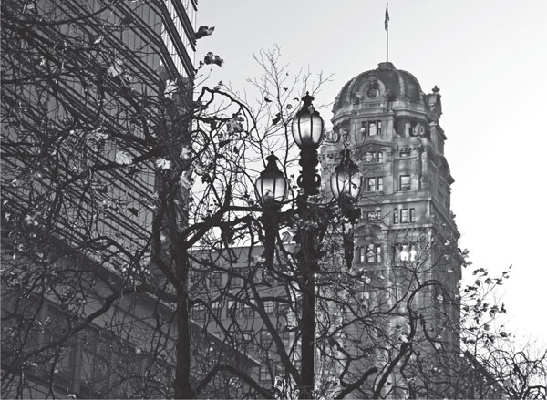 Old and new San Francisco come together on Market Street near 4th Street - photo 6