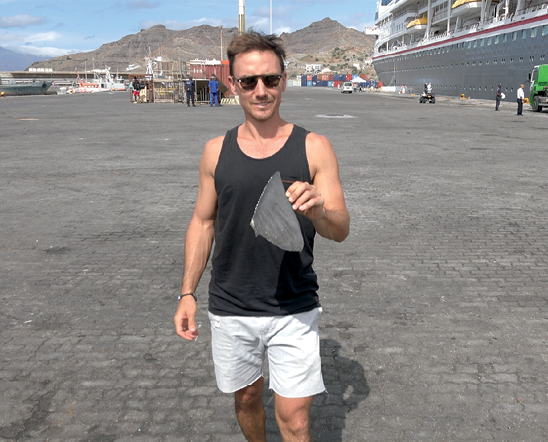 Rob Stewart in Capo VerdeIsla Marada Coast Guard Station was the center of the - photo 13