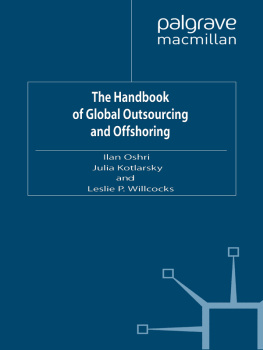 Ilan Oshri - The Handbook of Global Outsourcing and Offshoring