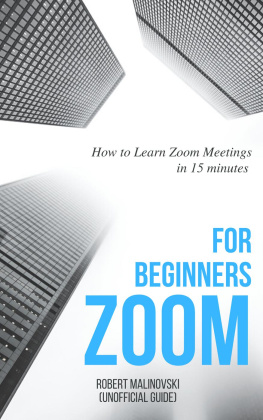 Robert Malinovski Zoom For Beginners