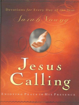 Sarah Young - Jesus Calling: Enjoying Peace in His Presence