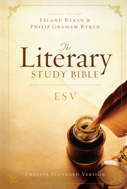 Leland Ryken - ESV Literary Study Bible