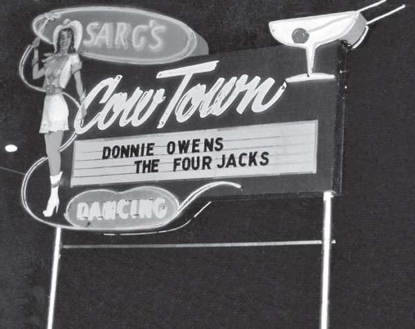 Sargs Cowtown club featuring Donnie Owens the Jacks A popular watering hole - photo 3