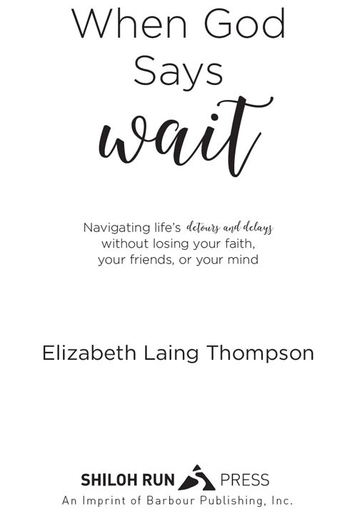 2017 by Elizabeth Laing Thompson Print ISBN 978-1-68322-012-1 eBook Editions - photo 2