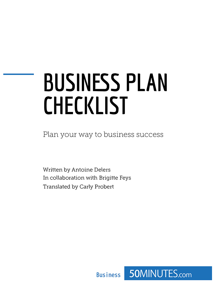 Business plan checklist Key information Names Business plan development - photo 2