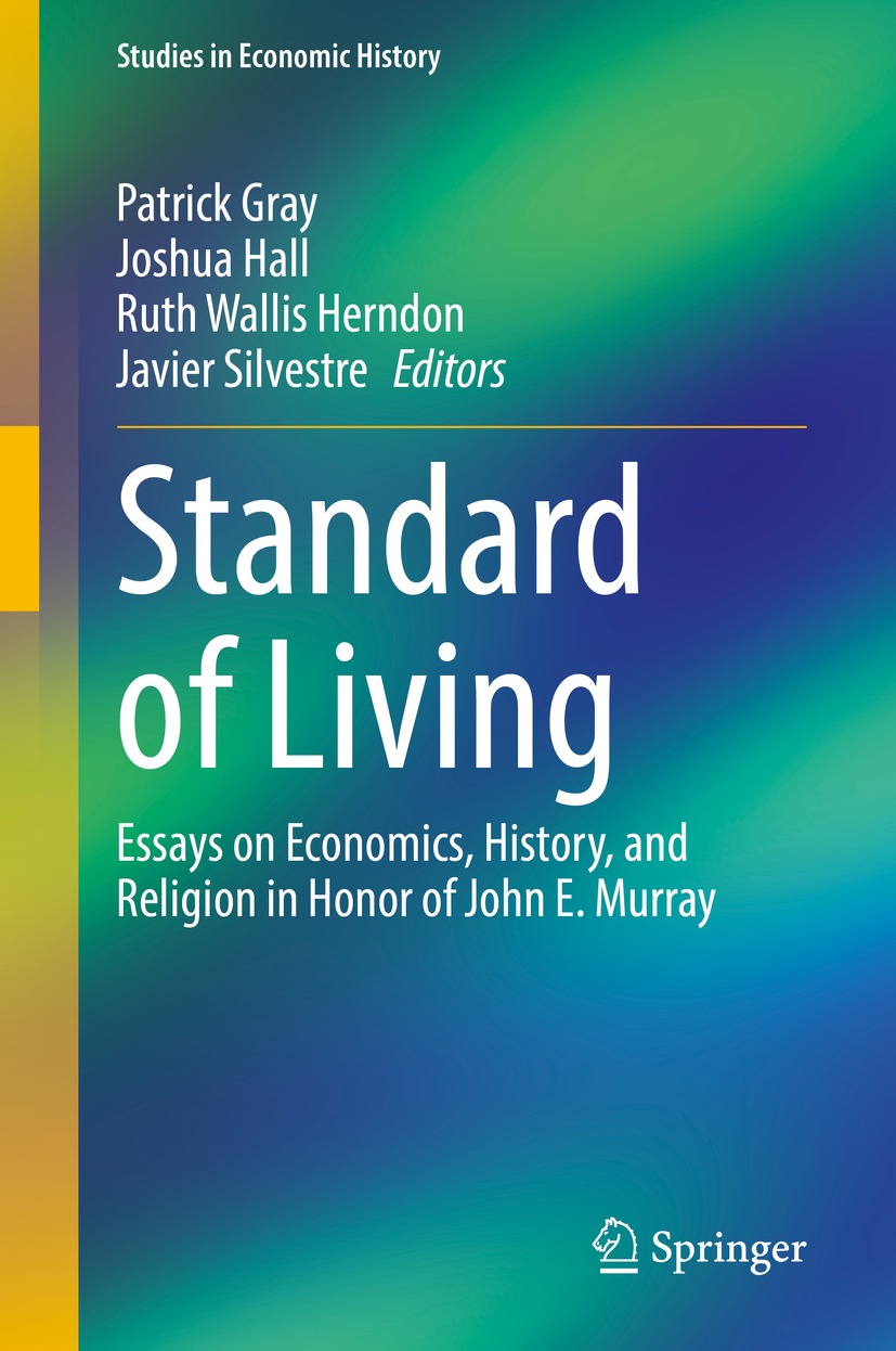 Book cover of Standard of Living Studies in Economic History Series Editor - photo 1