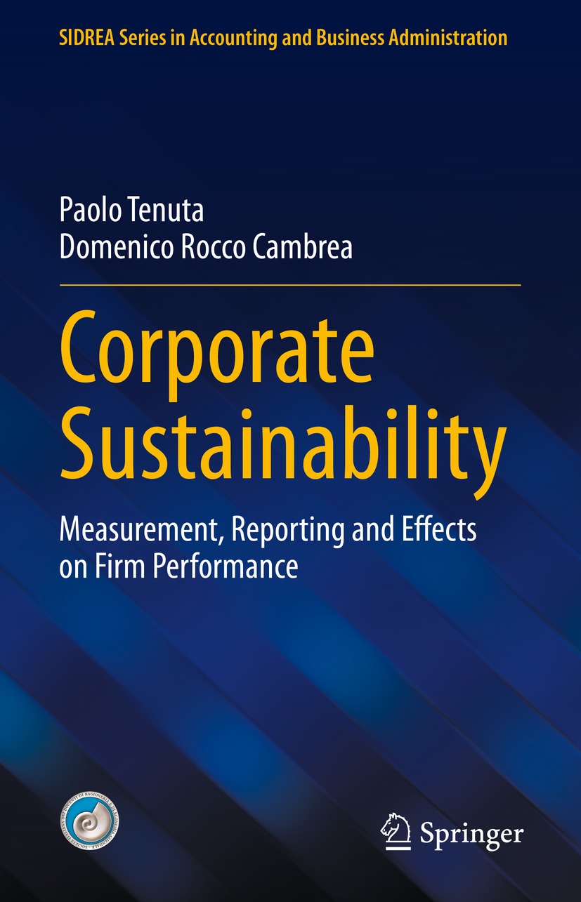 Book cover of Corporate Sustainability SIDREA Series in Accounting and - photo 1