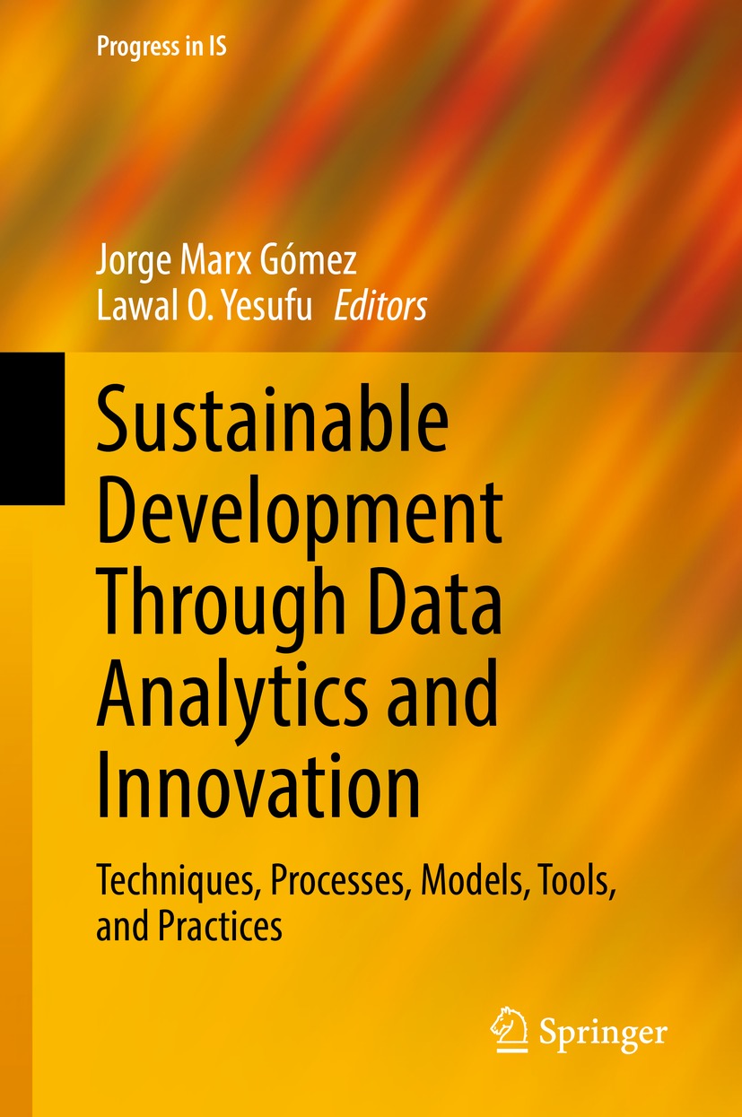 Book cover of Sustainable Development Through Data Analytics and Innovation - photo 1