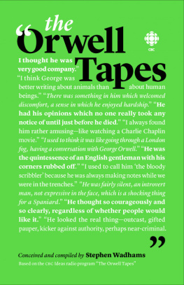 Stephen Wadhams - The Orwell Tapes