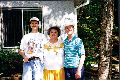 With my mom and dad Here I am singing at a party in H-oshawa Courtesy Wayne - photo 7