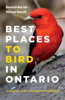 Kenneth Burrell - Best Places to Bird in Ontario