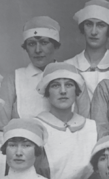 TOP LEFT Enid always stood out in a crowd this time as a World War I nurse in - photo 9