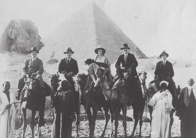 Three years after World War I ended Frederick mounted second left was - photo 12