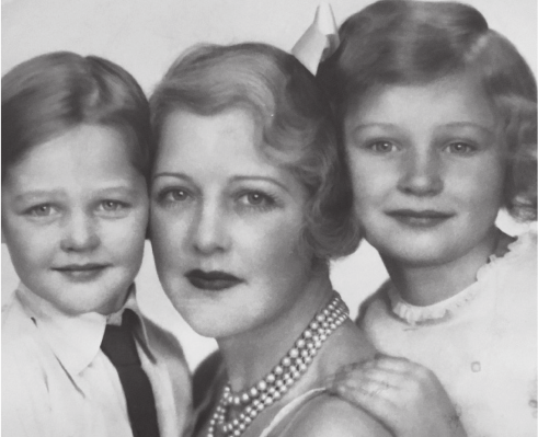 Enid was a devoted mother pictured here with Caryll and Pat her children with - photo 14