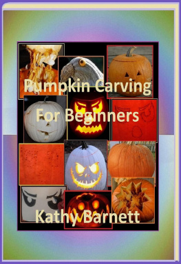 Kathy Barnett Pumpkin Carving For Beginners