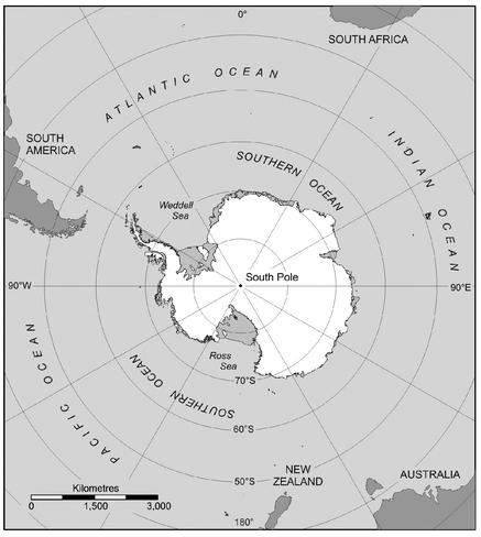 Map 2 The Ross Sea region of Antarctica Map 3 Victoria Land Antarctica - photo 3