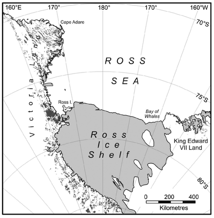 Map 3 Victoria Land Antarctica with locations mentioned in the text Map - photo 4