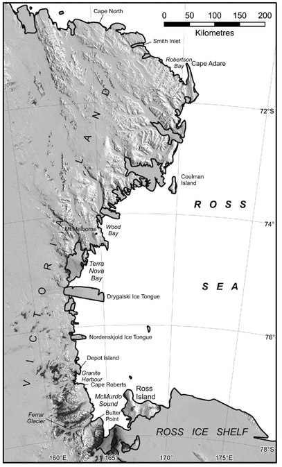 Map 4 The area of Evans Coves where Campbells party landed on 8 January 1912 to - photo 5