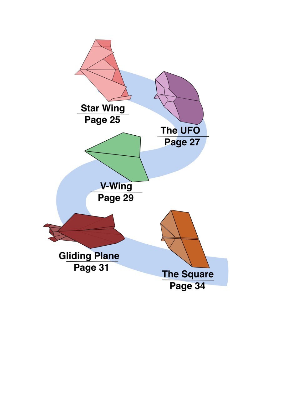 Paper Airplane Book Learn How To Create Paper Airplanes Step By Step with this origami book for childrens - photo 5