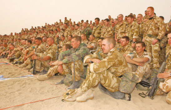 The battalion gathered for the pre-deployment briefing and ROC drill - photo 11