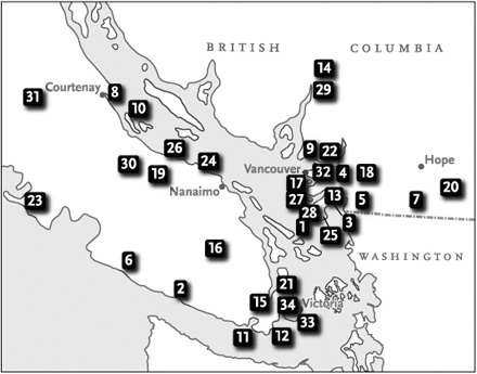 Southwest British Columbia Best Bets 1 Active Pass 2 Botanical Beach - photo 5