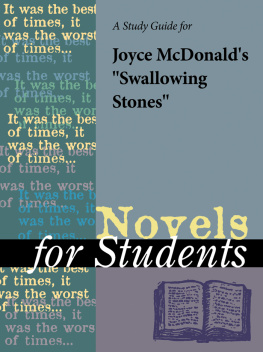 Gale - A Study Guide for Joyce McDonalds Swallowing Stones