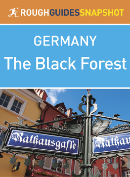 Rough Guides - The Black Forest (Rough Guides Snapshot Germany)