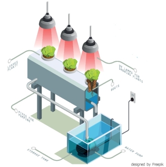 Fig 1- Hydroponic System O f course just like in the traditional gardens - photo 6