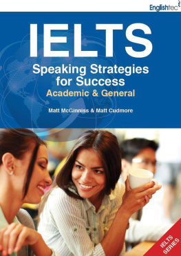 Matt McGinniss - IELTS Speaking Strategies for Success