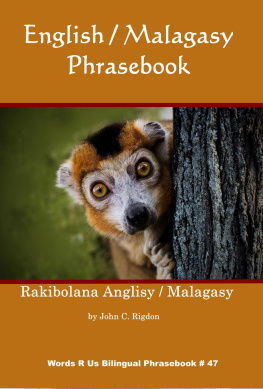 John Rigdon English / Malagasy Phrasebook