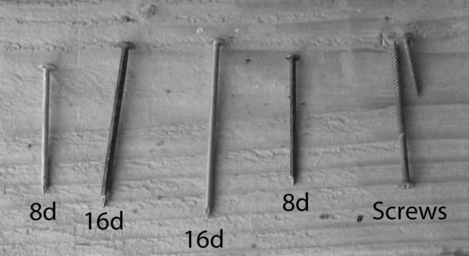 Recommend using 16d nails for materialsbetween an inch and one quarter 1 14 - photo 4