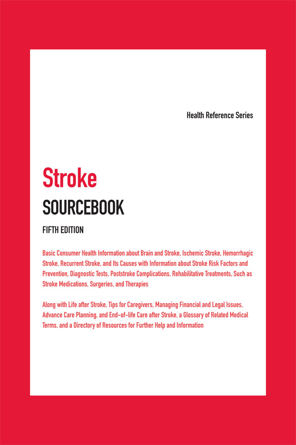 STROKE SOURCEBOOK FIFTH EDITION Health Reference Series STROKE SOURCEBOOK - photo 1