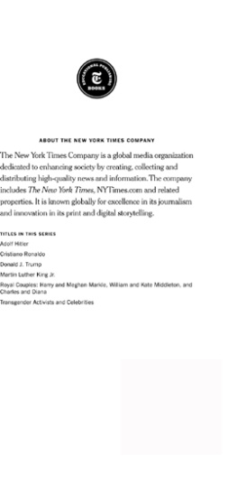 The New York Times Editorial Staff - Martin Luther King Jr.