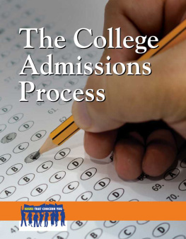 Marcia Amidon Lusted The College Admissions Process