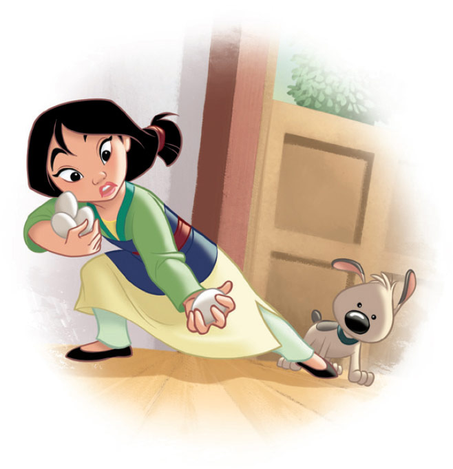 Mulan looked up to see her mother pouring tea for Grandmother Fa who was - photo 5